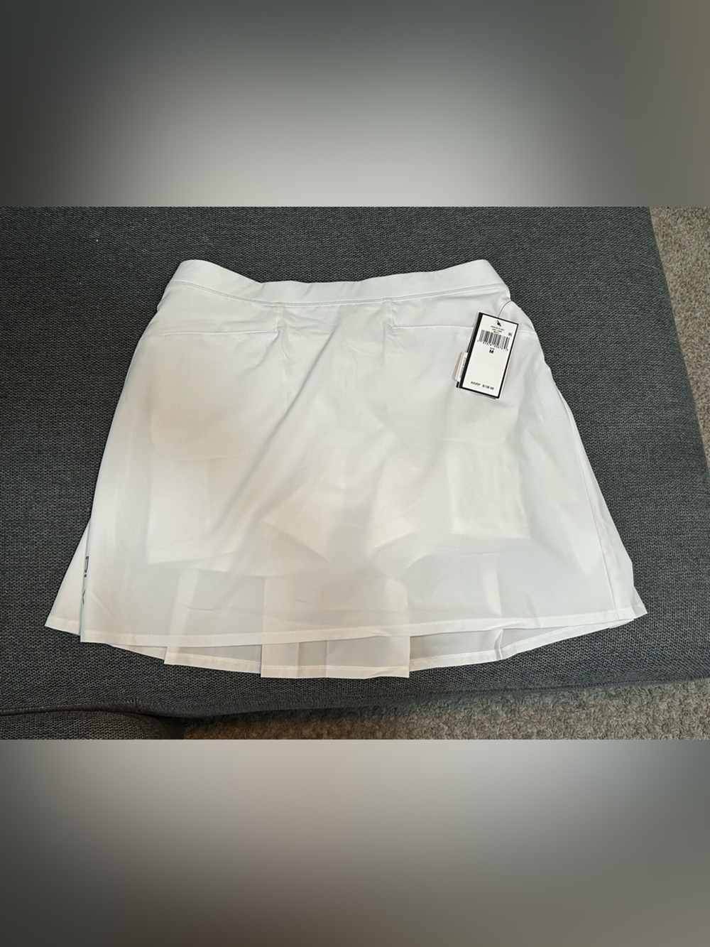 RLX Ralph Lauren Performance Pleated Golf Skort 17” Ceramic White NWT Size Med - Picture 5 of 11